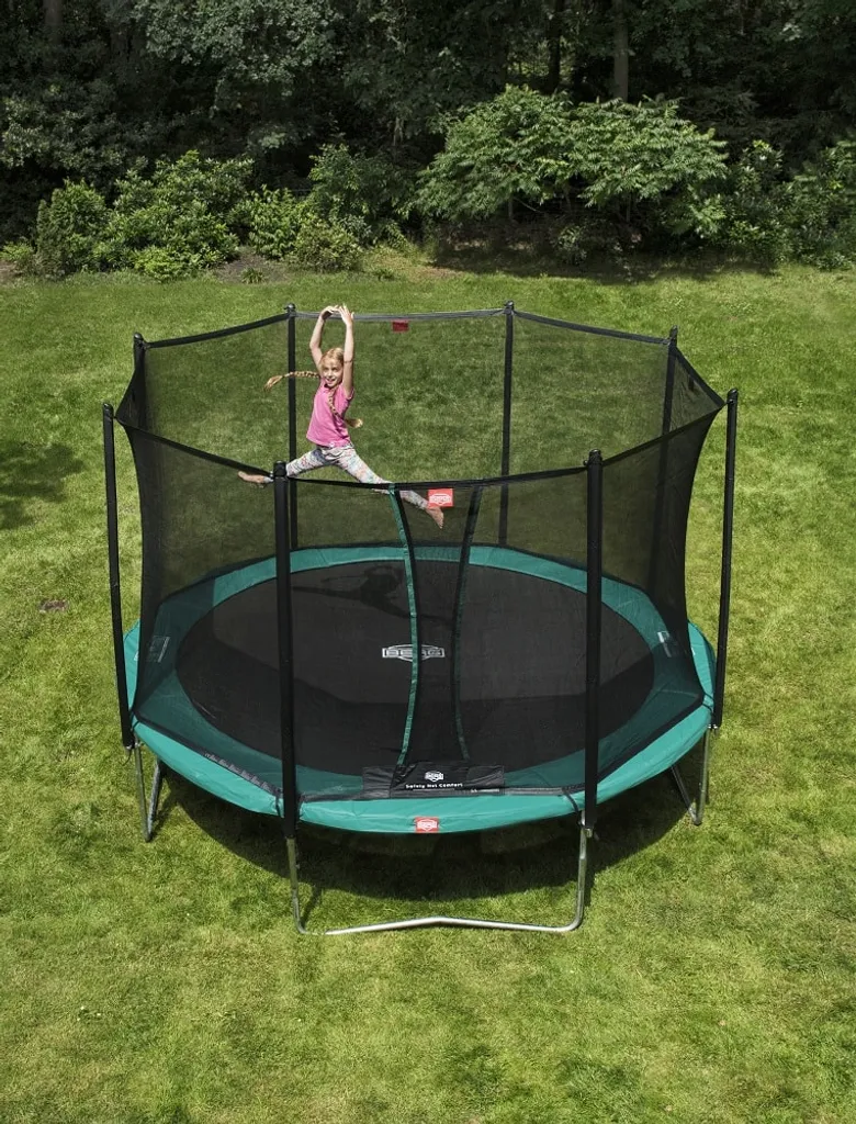 BERG Trampolin Oval 520 X 345 Cm Grün Mit Sicherheitsnetz Comfort Grand Favorit Regular 6 BERG Trampolin Oval 520 X 345 Cm Grün Mit Sicherheitsnetz Comfort Grand Favorit Regular – Bild 6