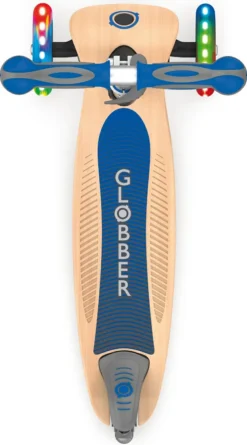Globber Primo Foldable Holzdeck Mit Leuchtrollen , Farbe:Navy Blue -Globbervi Verkaufe 01cee48615c9c9fcb487c47bd640e38b