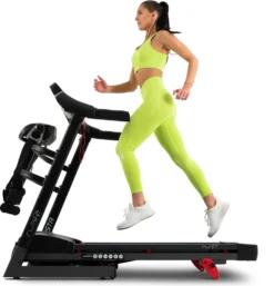 Hop-Sport HS-1500LB Laufband Für Zuhause Klappbar Elektrisch – Mit App-Steuerung, LCD Display Und 12 Programmen, Bis 16km/h – Inkl. Massagegürtel -Globbervi Verkaufe 02dd53d5ccfd107106ad16325e2e1570