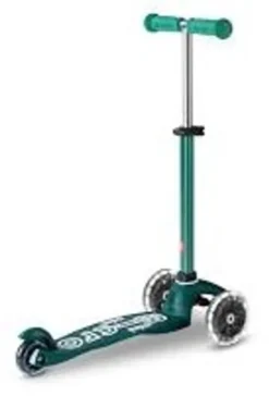 Micro Mobility Mini Micro Deluxe ECO LED, Kinder, Dreiradroller, Junge/Mädchen, Asphalt, 50 Kg, 3 Rad/Räder