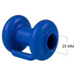 Kinetic Sports Trampolin 8X Endkappen | Universal Netzhaltekappen Abschlusskappen Für Netzstangen Mit Innenliegendem Netz | Set 8 Stück | Ø 25 Mm | Blau -Globbervi Verkaufe 043c80fe1ad451cafa31e34e4de166e2