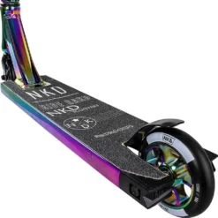 NKD Rally V4 Stunt Scooter Rainbow -Globbervi Verkaufe 0450a75458dc5628d53556dd5ad65b6e