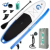 Funwater Stand Up Paddle Board 335x82x15cm Surfboard SUP Paddelboard Smiley Aufblasbar Blau