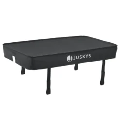 Juskys Fahrradanhänger 90 Liter - Lastenanhänger Mit Kupplung & Deichsel - Anhänger Für Fahrrad 40 Kg Zuladung - Transportanhänger Mit Schutzplane -Globbervi Verkaufe 05122ec27f9e90bbede6ced50d9d0755