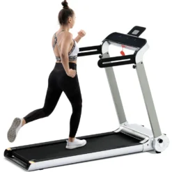 Merax Laufband Elektrisch Laufbänder Mit 2,5 PS Motor Und LED-Display, Bluetooth, APP Und Tablet-Halterung, 1-15 KM/H, Belastbar Bis 120kg -Globbervi Verkaufe 05594859414c329f94712e926bfcb75c