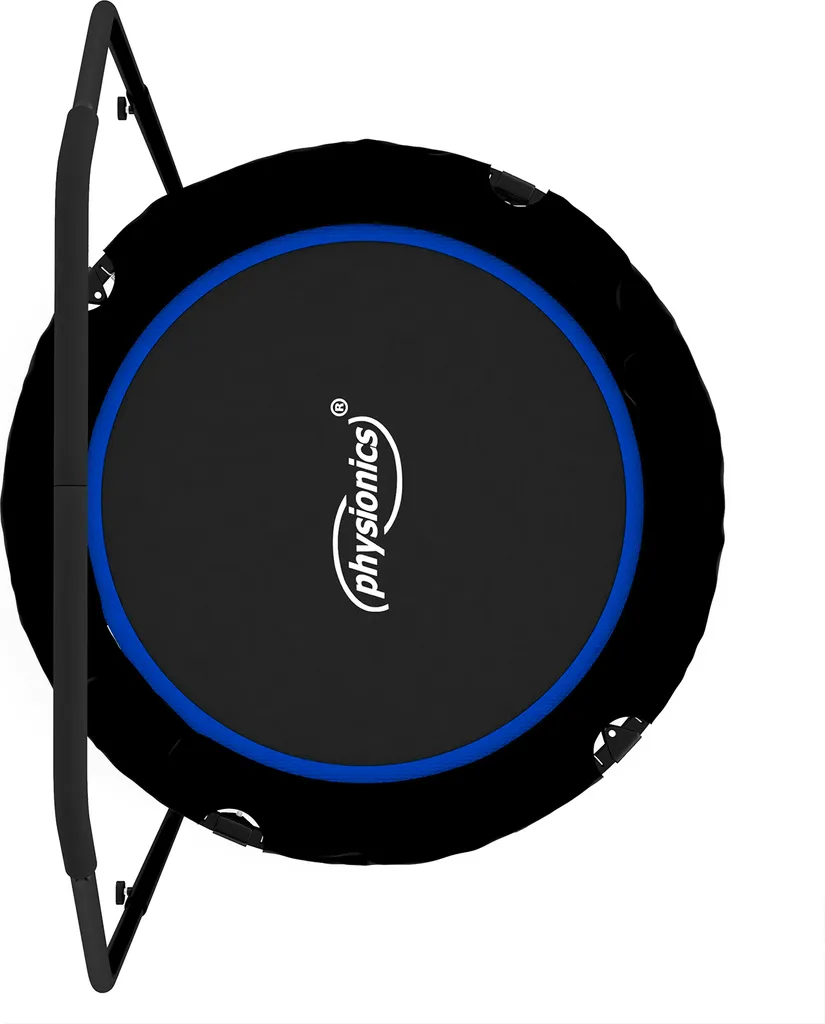 Physionics® Fitness Trampolin - Ø 101 Cm, Höhenverstellbarer Haltegriff, Bis 150 Kg, Klappbar - Mini-Trampolin, Aerobic Trampolin Für Erwachsene Und Kinder, Indoor, Jumper, Rebounder 13 Physionics® Fitness Trampolin - Ø 101 Cm, Höhenverstellbarer Haltegriff, Bis 150 Kg, Klappbar - Mini-Trampolin, Aerobic Trampolin Für Erwachsene Und Kinder, Indoor, Jumper, Rebounder – Bild 13