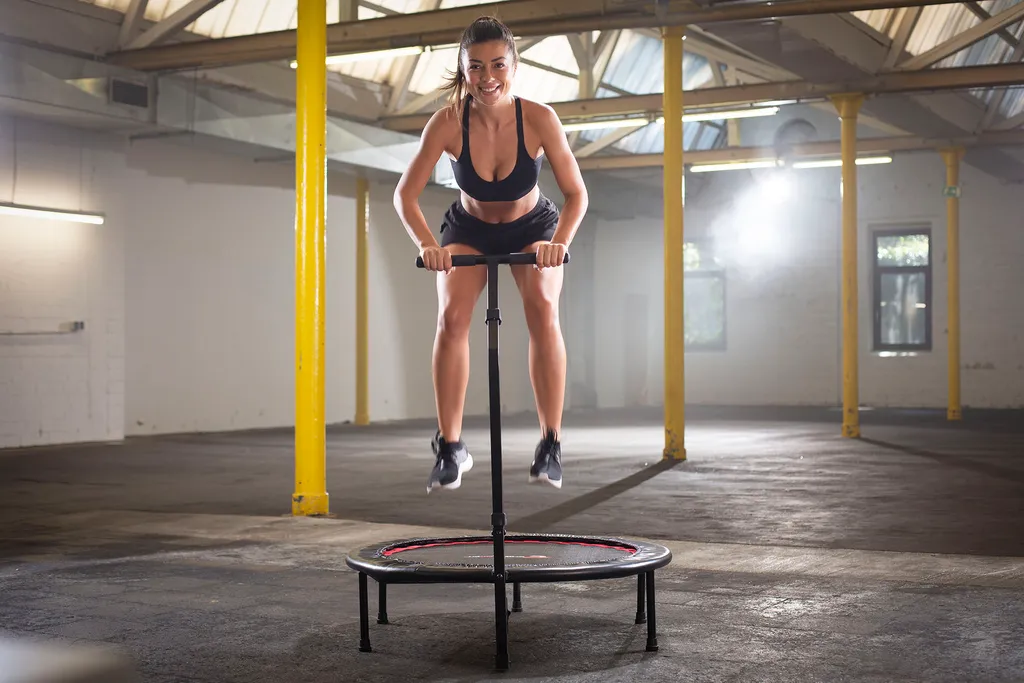 Christopeit Trampolin T 400 Mit Haltestange Und Bungee Cord, 30-2051 5 Christopeit Trampolin T 400 Mit Haltestange Und Bungee Cord, 30-2051 – Bild 5