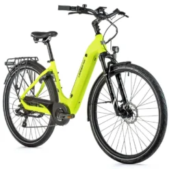 28 Zoll Elektro Fahrrad Leaderfox NARA E Bike 7 Gang Pedelec 36V 14Ah Neon Gelb Rh 42cm