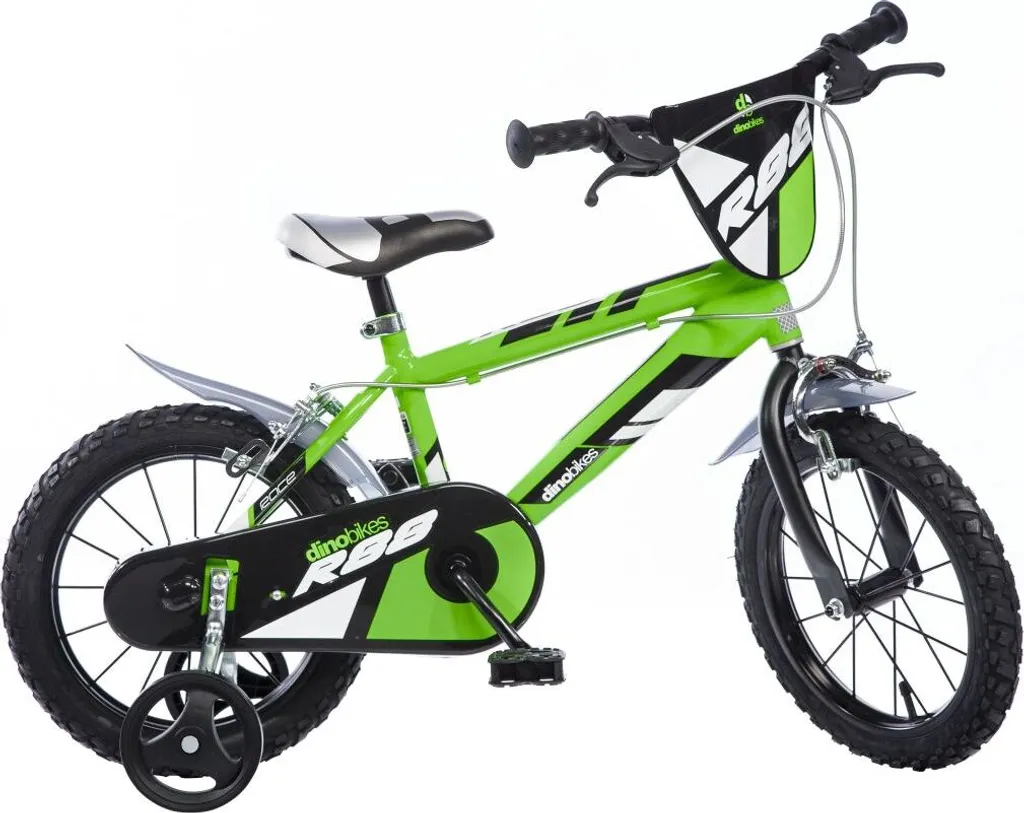 Dino Bikes Kinderfahrrad MTB R88 Grün 16" DINO356007 1 Dino Bikes Kinderfahrrad MTB R88 Grün 16" DINO356007