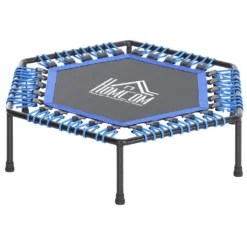 HOMCOM Fitness-Trampolin, Trampolin Für Joga, Gartentrampolin, Stahl+PP, Blau, 101 X 101 X 33 Cm -Globbervi Verkaufe 07b959429b4e15e64cc8e78dc59e76b8