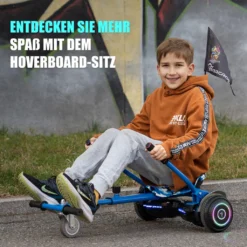 EVERCROSS 6,5 Zoll Hoverboards Mit Sitz, App-fähige Bluetooth Hoverboards, Go Kart Mit 3 Pedallichter, Selbstausgleichender Elektroroller Geburtstag Kinder Erwachsene 11 EVERCROSS 6,5 Zoll Hoverboards Mit Sitz, App-fähige Bluetooth Hoverboards, Go Kart Mit 3 Pedallichter, Selbstausgleichender Elektroroller Geburtstag Kinder Erwachsene -Globbervi Verkaufe 07edad69ddb72f4876900b560cac56d2