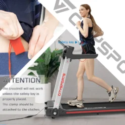 Elektrisches Laufband Mit Handtuch Klappbar Laufband Für Zuhause 15 Km/h Motorisiertes Laufband Mit LED Touchscreen & Fernbedienung -Elektrisches Fitnessgerät Bis 120kg -Globbervi Verkaufe 0846154cafe4301c7e500cda36963b7d