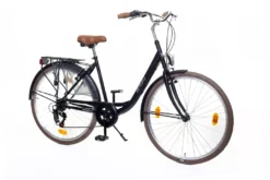 Amigo Style - Cityräder Für Damen 28 Zoll - Damenfahrrad Geeignet Ab 180-185 Cm - Citybike Mit 6 Gang-Schaltung - Schwarz