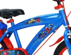 Huffy Kinderfahrrad Marvel Spider-Man 16 Zoll Blau Mit Stützrädern Und Trinkflasche -Globbervi Verkaufe 08d62cf3874d6923d5844ac4c4b8bf1f