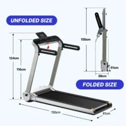 Merax Laufband Elektrisch Laufbänder Mit 2,5 PS Motor Und LED-Display, Bluetooth, APP Und Tablet-Halterung, 1-15 KM/H, Belastbar Bis 120kg -Globbervi Verkaufe 091616350d149fc0b1e49333cdc01996