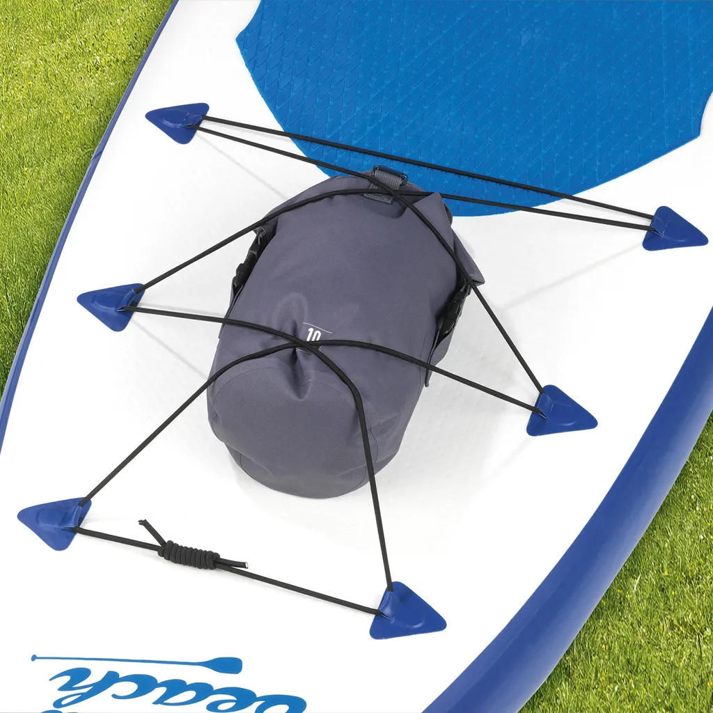 EASYmaxx Stand Up Paddle Board - Paddelboard Wellenreiter Aufblasbar - 320 X 76 X 15 Cm - Weiß/blau 5 EASYmaxx Stand Up Paddle Board - Paddelboard Wellenreiter Aufblasbar - 320 X 76 X 15 Cm - Weiß/blau – Bild 5