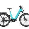 VICTORIA Elektro-Full Suspension "eParcours 12.9" Mod. 22, Wave, 27,5", Aqua Blue Matt, 1x11-Gang SHIMANO "Deore XT", 51cm