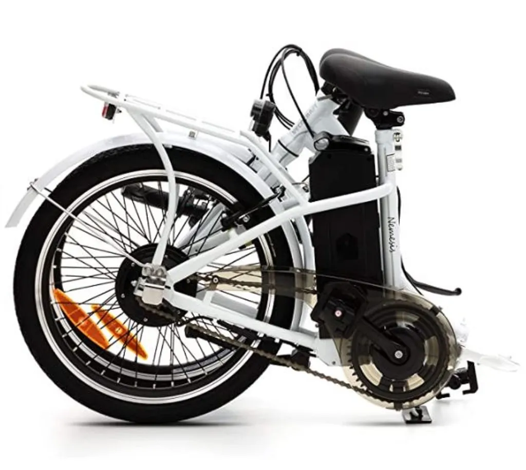 VecoCraft Nemesis City E-bike Faltrad Weiß 7,8 Ah 6 VecoCraft Nemesis City E-bike Faltrad Weiß 7,8 Ah – Bild 6