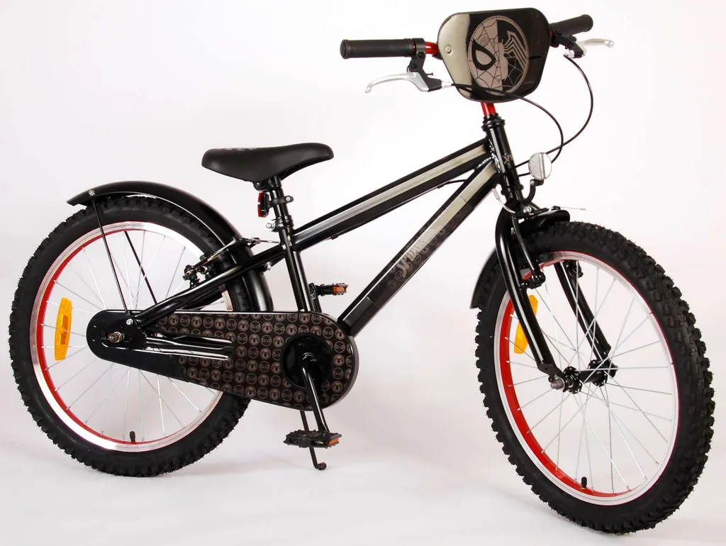 Spider-Man - Kinderfahrrad - Jungen - 20 Zoll - Mattschwarz - 2 Handbremsen 4 Spider-Man - Kinderfahrrad - Jungen - 20 Zoll - Mattschwarz - 2 Handbremsen – Bild 4