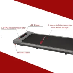 HomeFitnessCode Laufbänder, Elektrisch Klappbar Laufbänder, 750 W, Einstellbare Geschwindigkeit Von 1-10 Km, LCD-Bildschirm Und Kalorienzähler, Bis 100 Kg, Für Büro & Zu Hause, Grau -Globbervi Verkaufe 0eb7e1a5975ddf2e6c31bc810e28af5e