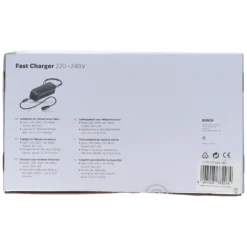 BOSCH Fast Charger, 6A Ladegerät, In Schmuckverpackung Mit EU Netzkabel Und Bedienungsanleitung -Globbervi Verkaufe 0fd8b934e51a6edfb45b12266d87e990