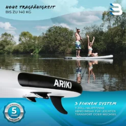 SUP Board ARIKI - Aufblasbar Mit Paddel Pumpe Rucksack - 3 Größen + Für Kinder (325x86x15cm / 10'8") -Globbervi Verkaufe 110bdd19e7e31b22422f1152425a828e