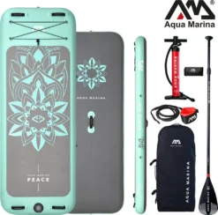 Aqua Marina Peace 300 X 100 X 15cm - Aufblasbares SUP, Komplettset -Globbervi Verkaufe 11ab23ba93dbf88cbf0cb66f7daa0cc8