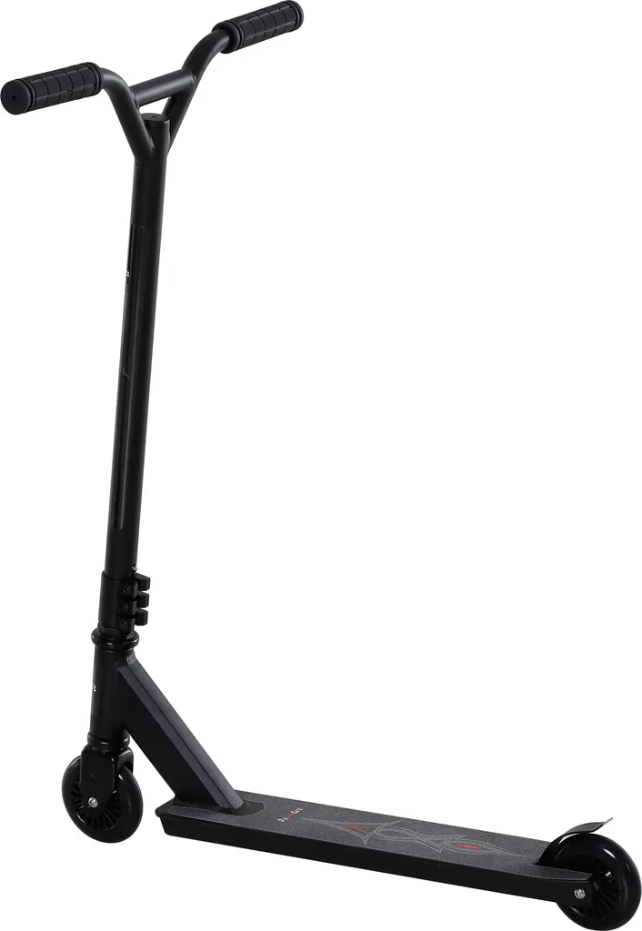 HOMCOM Pro Stunt Scooter, Tretroller, Freestyle Tricks, Mit 100mm PolyurethanRädern, Für Kinder Und Erwachsene, Alu, Schwarz 3 HOMCOM Pro Stunt Scooter, Tretroller, Freestyle Tricks, Mit 100mm PolyurethanRädern, Für Kinder Und Erwachsene, Alu, Schwarz – Bild 3