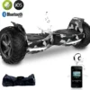 8.5 Zoll ES03 Offroad Hoverboard+ Bluetooth+ Starker Dual Motor+ Tasche -Elektro Skateboard Self Balance Scooter Army Green