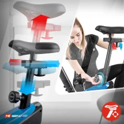 Hop-Sport Heimtrainer HS-2070 Onyx Mit Pulssensoren Und Computer Blau -Globbervi Verkaufe 14030047714ca9dd997a4e12b4ae23b2