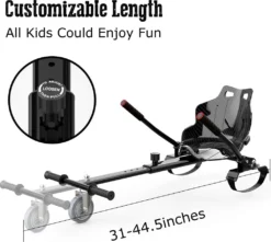 Markboard 6.5 Hoverboard Mit Sitz Hoverkart GO-Kart Für Kinder Mit LED Leuchten & Bluetooth Musik Skateboard -Globbervi Verkaufe 14d1dfc7af9d3a70c56762884d2e704a