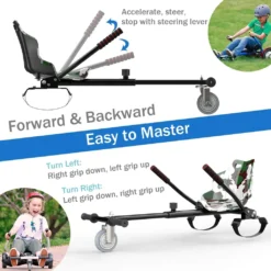 Hoverkart Kompatibel Mit Allen Hoverboards - 6,5/8 / 8,5/10 Zoll Für Erwachsene Und Kinder Camouflage, Go Kart ,Hoverboard-Sitz -Globbervi Verkaufe 1507bbd3296b858a50d02453222aaba4