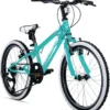 Bergsteiger Kansas 20 Zoll Kinderfahrrad, Geeignet Für 6, 7, 8, 9 Jahre, Shimano 6 Gang-Schaltung, Mountainbike Mit Weißwandbereifung, Jungen-Fahrrad, Mädchen-Fahrrad