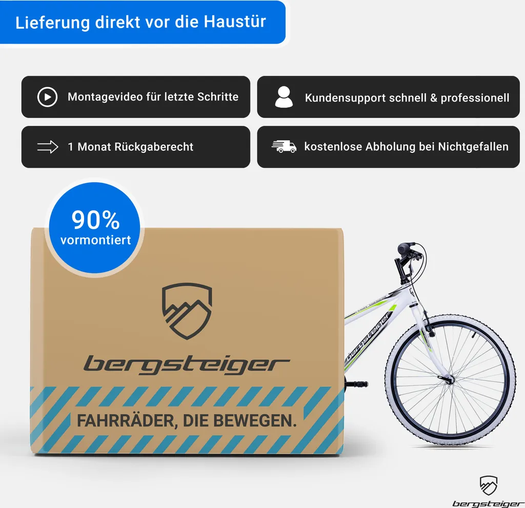 Bergsteiger Kansas 24 Zoll Kinderfahrrad, Geeignet Für 8, 9, 10, 11 Jahre, Shimano 6 Gang-Schaltung, Mountainbike Mit Weißwandbereifung, Jungen-Fahrrad, Mädchen-Fahrrad 7 Bergsteiger Kansas 24 Zoll Kinderfahrrad, Geeignet Für 8, 9, 10, 11 Jahre, Shimano 6 Gang-Schaltung, Mountainbike Mit Weißwandbereifung, Jungen-Fahrrad, Mädchen-Fahrrad – Bild 7