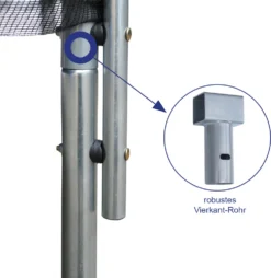 JAWINIO Trampolin 244 Cm Gartentrampolin Trampolin Kinder Komplett-Set Leiter Sprungtuch Randabdeckung Pink -Globbervi Verkaufe 161530541bec17f992f950beecec7e6b