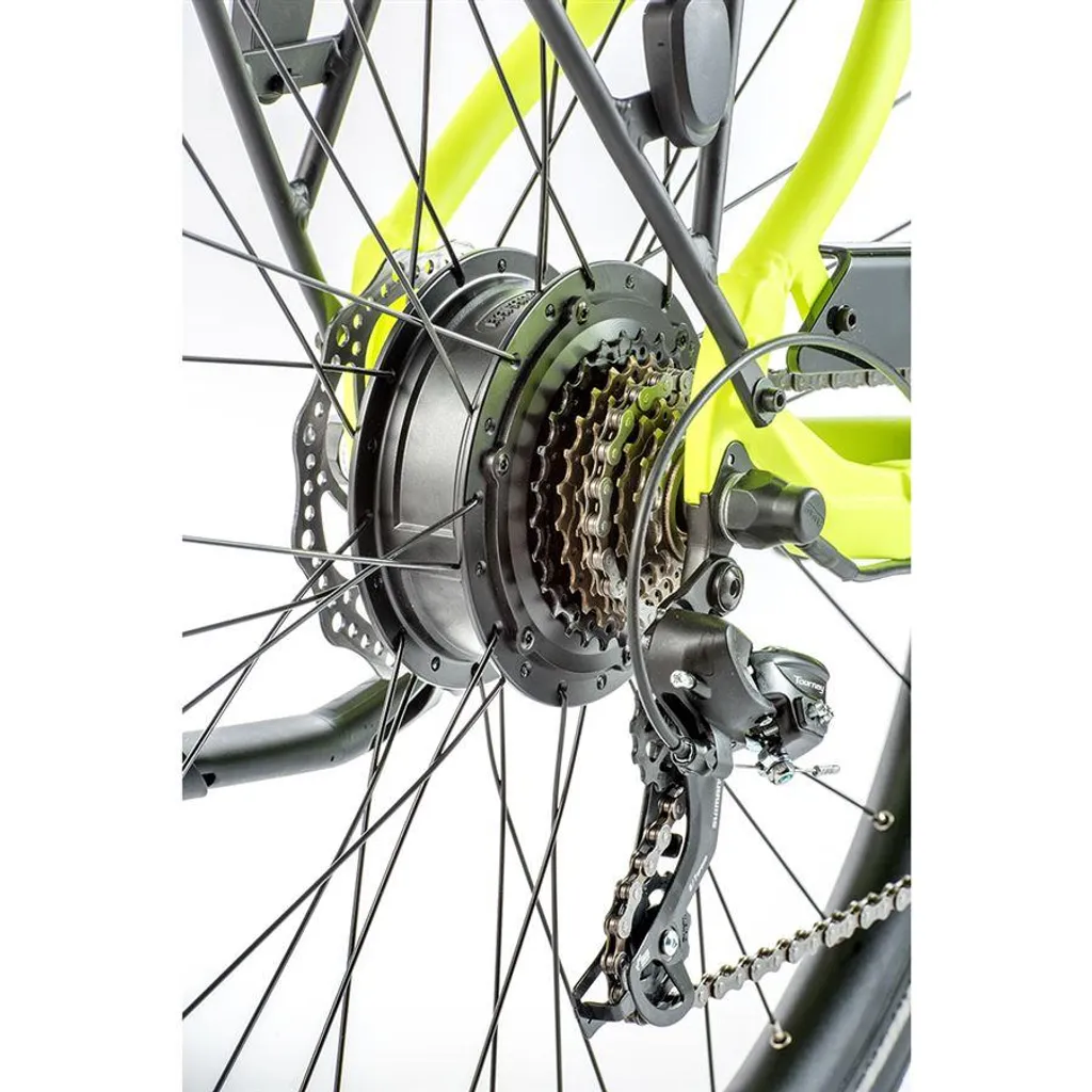 28 Zoll Elektro Fahrrad Leaderfox NARA E Bike 7 Gang Pedelec 36V 14Ah Neon Gelb Rh 42cm 4 28 Zoll Elektro Fahrrad Leaderfox NARA E Bike 7 Gang Pedelec 36V 14Ah Neon Gelb Rh 42cm – Bild 4