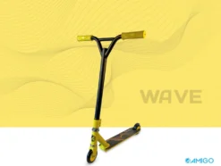 AMIGO Stuntstep Wave Junior Fußbremse Gelb/Schwarz -Globbervi Verkaufe 19b4fa70d0f15466c297d36d3b37934b