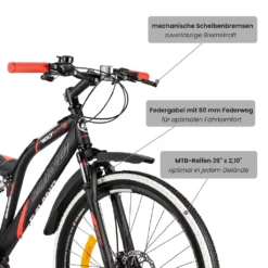 Galano Volt DS Mountainbike Fully Ab 160 Cm Jugendfahrrad 26 Zoll Fahrrad 21 Gang MTB Für Jungen Und Mädchen Jugendrad -Globbervi Verkaufe 1ac815f229bcca1971f4749dd49e789e