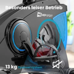 Hop-Sport Ergometer HS-090H Apollo Heimtrainer Inkl. Unterlegmatte Blau -Globbervi Verkaufe 1bb9cf863be2722b6701143840629ef4