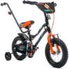 Sun Baby Tiger Bike Kinderfahrrad Jungen Fahrrad Stützräder 12 14 16 Zoll Ab 2-6 Jahre BMX Kinder Fahrrad (12 Zoll, Orange)