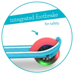 Chillafish Scotti GLOW 3-Rad Scooter Mit Bremse Und LED Lichter, Farbe:Red -Globbervi Verkaufe 1cb07c93e225957138a83e4499e970b8