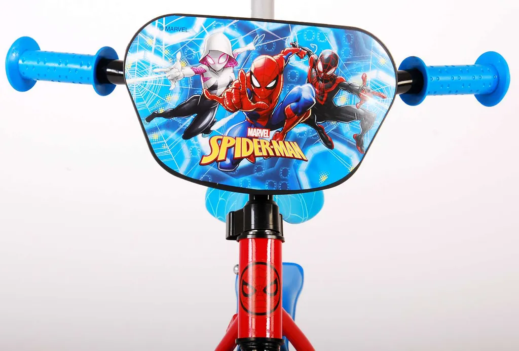 Spider-Man Kinderfahrrad - Jungen - 10 Zoll - Rot / Blau 5 Spider-Man Kinderfahrrad - Jungen - 10 Zoll - Rot / Blau – Bild 5