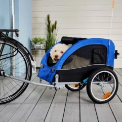 WebaVita 2in1 Hunde-Buggy Und Fahrradanhänger Haustiere Blau Mit Jogger-Funktion Mit Universalkupplung -Globbervi Verkaufe 1cb9445ab70d50983de2b8a4153ad907