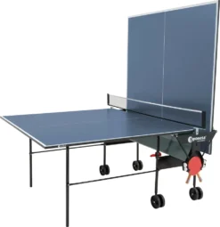 Sponeta S 1-13 I Indoor-Tischtennisplatte, 19mm, Blau, Mit Netz; 210.3010/L