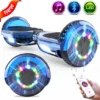 GeekMe Hoverboard 6,5 Zoll Hoverboard Kinder Starker Dual Motor,Bluetooth Lautsprecher,LED,Hoverboards Für Kinder Und Jugendliche
