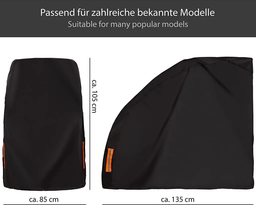 ONVAYA® Faltgarage Fahrradanhänger Universell Und Wetterbeständig | Abdeckung Fahrradanhänger Mit Reflektoren Und Tragetasche 2 ONVAYA® Faltgarage Fahrradanhänger Universell Und Wetterbeständig | Abdeckung Fahrradanhänger Mit Reflektoren Und Tragetasche – Bild 2