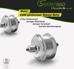 SachsenRad E-Racing Bike R6 Schwarz BB12062 32 SachsenRad E-Racing Bike R6 Schwarz BB12062 -Globbervi Verkaufe 20fd7a19a841eb9ab2fe3b71bf1575e5