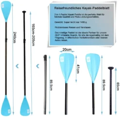 Stand Up Paddle Board SUP Board Set, 330x76x15cm, Bis 150kg, Kajak Sitz, Integrierte Kick-Pad, 3 Finnen, Verstellbares Doppel-Paddel, Komplettes Zubehör, Grün -Globbervi Verkaufe 2187a3d8e08bfa2f0f006f17998c8d09