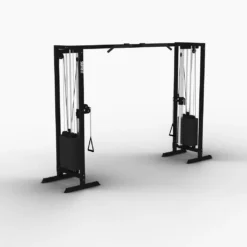 Supfit Hallador Kabelzugturm- Schwarz-Basement Edition- Ohne Hantelbank