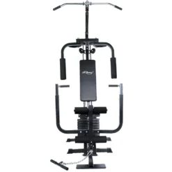 Physionics® Kraftstation - Verstellbar, Latzug, Butterfly, Beincurl, Armcurl, Rudern, Für Zuhause, 40kg Gewichte - Fitnessstation, Multistation, Trainingsstation, Homegym, Multigym, Krafttraining -Globbervi Verkaufe 239acff7923ddf9a7d34c1e1a6f92264